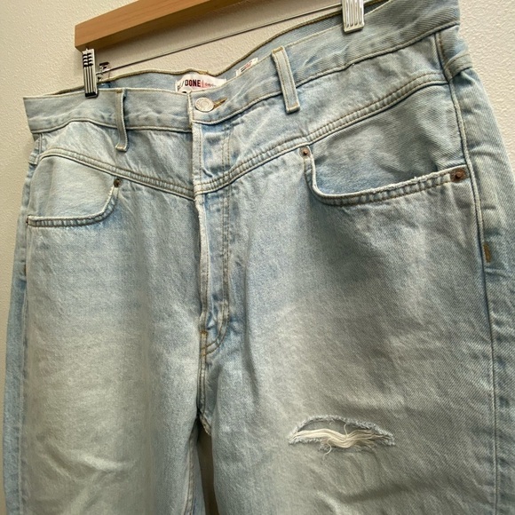 NWT Re/Done Double Yoke Jeans, size 32 - Picture 2 of 9
